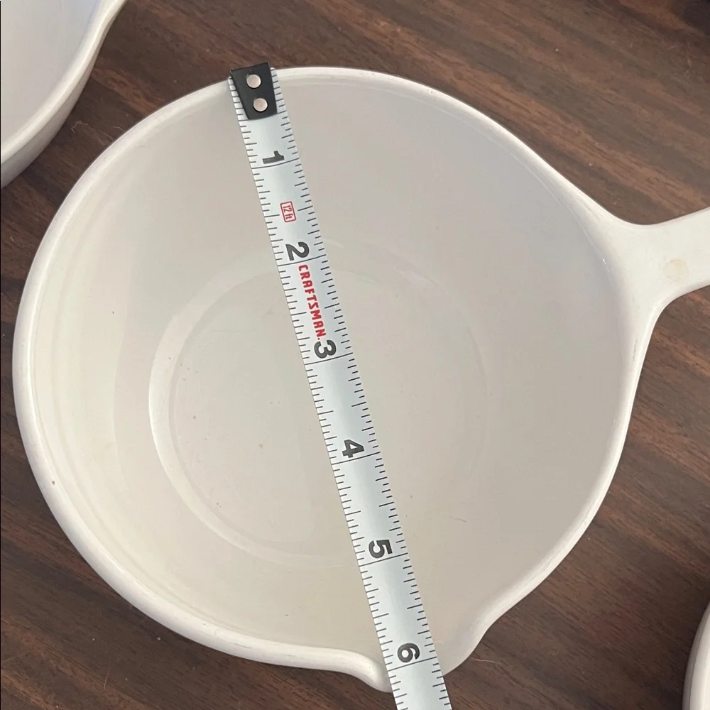 Corningware White Ceramic Saucepan Set with Pour Spout - Picture 9 of 13
